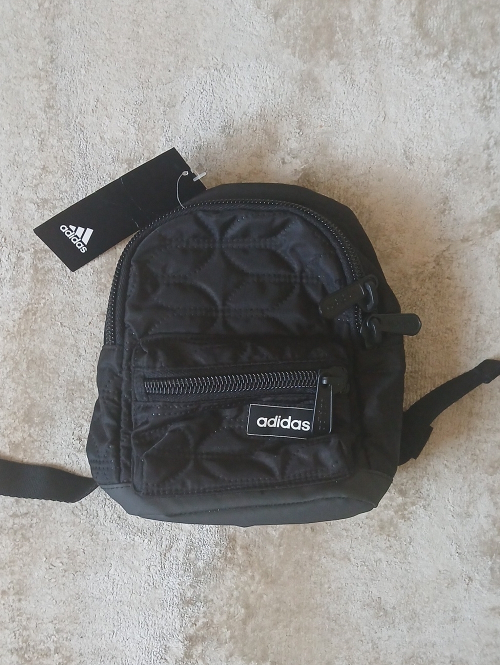 BNWT Adidas Mini Backpack In Black